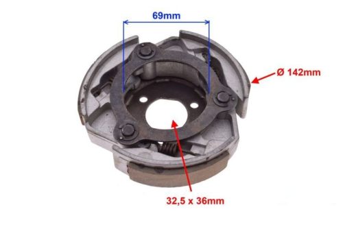 Kuplung pofa Yamaha X-MAX 250ccm 145mm