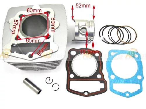 Hengerszett CB125 56.5mm