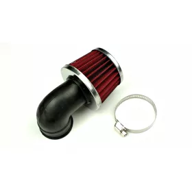 Levegőszűrő sport  28-30mm 90 fokos