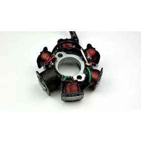   Gyújtás alaplap állórész 4T GY6 6 tekercses, 4 ütemű kínai robogóhoz TIP 4