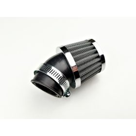 Levegőszűrő sport króm 32mm 45 fokos