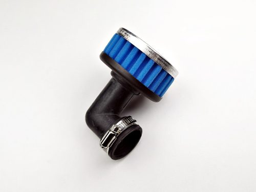Levegőszűrő sport TUNNING szivacsos 38mm 90 fokos