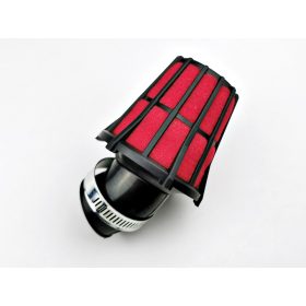 Levegőszűrő sport szivacsos 38mm 45 fokos műanyag