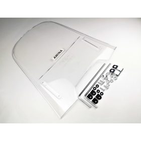 Szélvédő plexi robogóra univerzális Tip 2