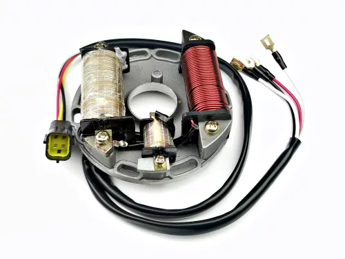 Gyújtás alaplap állórész QUAD 110ccm 2 tekercses