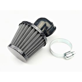 Levegőszűrő sport karbon 90 fokos 35mm