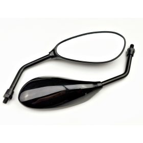 Tükör szett fekete fényes jobbos + jobbos 8mm