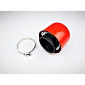 Levegőszűrő Sport 42mm fém házas PIROS