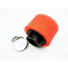 Levegőszűrő sport 38mm szivacsos piros TIP 2