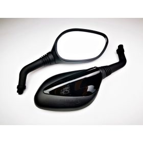 Tükör szett fekete betéttel 8mm jobbos + balos