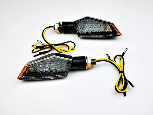 Index szett LED-es fekete szögletes W STANDARD E11
