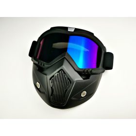 Szemüveg fekete TIP 6 (maszk)