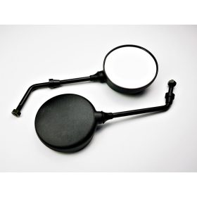 Tükör szett kerek fekete JAWA 10mm