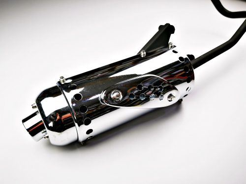 Kipufogó 4T GY6 kínai robogóhoz TIP II.