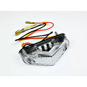 Lámpa hátsó 6 LED-es rendszámtábla világítással