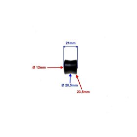 Gumi szilent teleszkóphoz 12mm