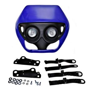 Lámpa első + idom kék