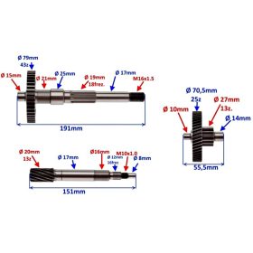 Végáttétel Kínai 2T / QT-4