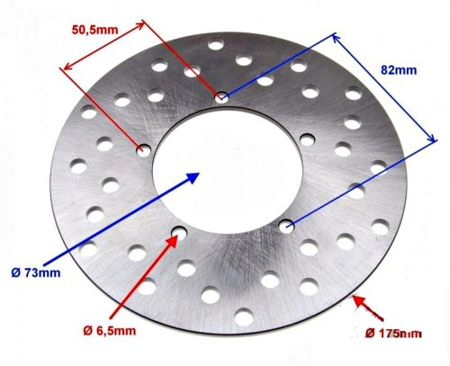 Féktárcsa első Piaggio Zip 4T