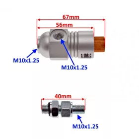 ABS szelep 4T GY6 125ccm robogóhoz