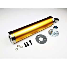 Kipufogó dob arany 37cm