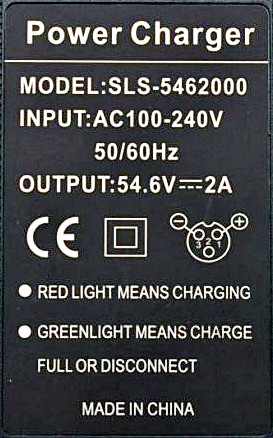 Töltő 54.6V 2.A KUGOO M4 - elektromos rollerhez