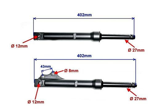 Teleszkóp szett 27mm tip 1