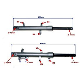 Teleszkóp szett első 30mm QT-4