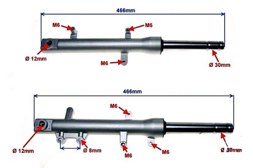 Teleszkóp szett első 30mm QT-4