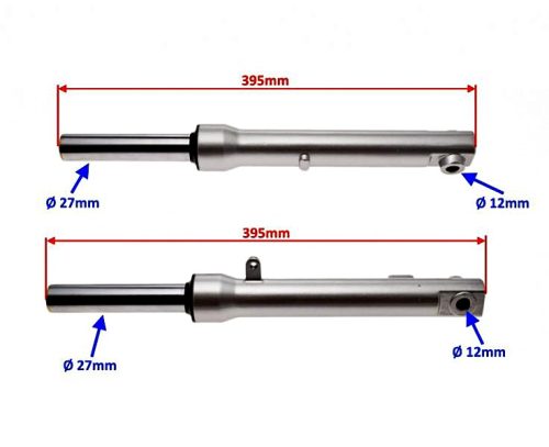 Teleszkóp szett első 27mm TIP 2