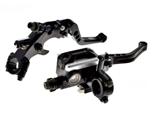 Fékmunkahenger jobb oldali + fékkar (állítható) fekete