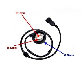 Kilóméter meghajtó Peugeot Vivacity digitális