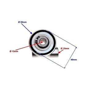 Kilóméter meghajtó Suzuki GN125