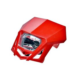 Lámpa első + idom piros tip II.