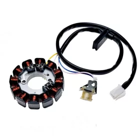   Gyújtás alaplap állórész AM6 / YAMAHA DT50 / PEUGEOT XR6-XR7 / XPOWER 2003-2012 / TZR50 2003-2012 / APRILIA RS / RIEJU MRT 2019<
