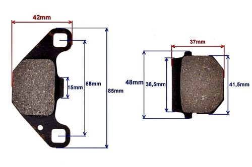 Fékbetét Keeway Hurricane