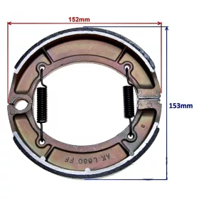 Fékpofa Keeway / Kingway Chopper 150 - 250ccm 160x30