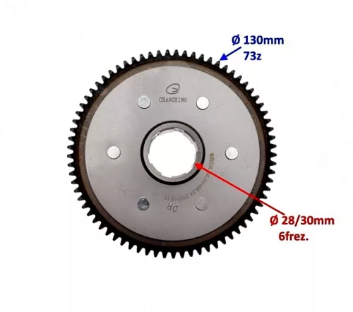 Kuplung kosár Shineray XY125-10D