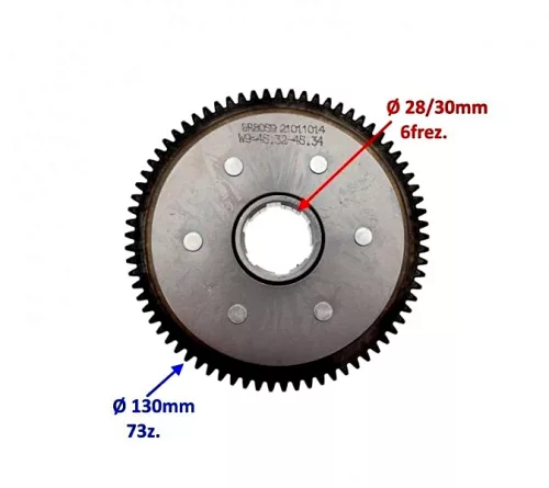 Kuplung kosár Shineray XY150-10D