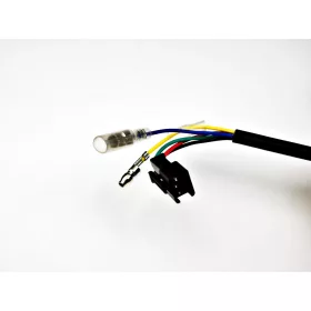   Gázkar töltöttség visszajelzővel és gyújtáskapcsolóval (skálás) EZÜST - elektromos kerékpárhoz