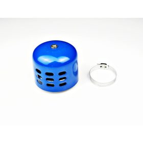 Levegőszűrő Sport 38mm fém házas PIROS