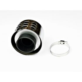 Levegőszűrő Sport 38mm fém házas KRÓM