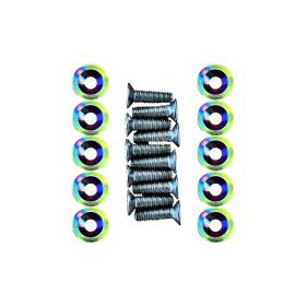 Csavar + alátét szett szivárvány elektromos rollerhez