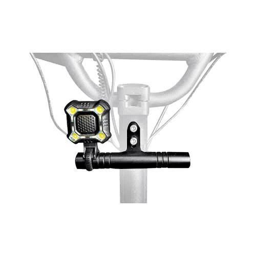 Fényszóró tartó rúd fekete - piros elektromos rollerhez