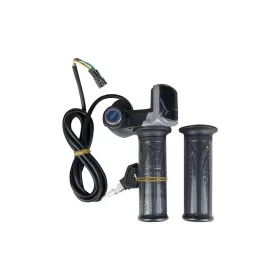   Gázkar töltöttség visszajelzővel és gyújtáskapcsolóval - elektromos kerékpárhoz