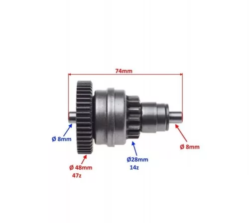 Bendix Piaggio Liberty 125 / Vespa ET4 14/47