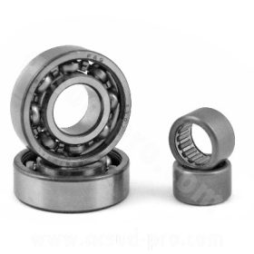   Csapágy + tűgörgő szett Derbi Senda / GPR / Gilera 50 SMT /