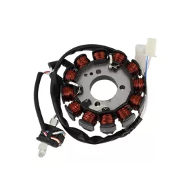  Gyújtás alaplap állórész MBK 4T / YAMAHA NITRO 4T / AEROX 4T / NEOS 4T / OVETTO 4T