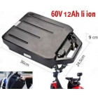 Akkumulátor 60V 12AH - elektromos robogóhoz tip II.