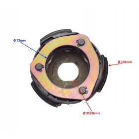 Kuplung pofa Piaggio MP3 / Beverly 250-300ccm